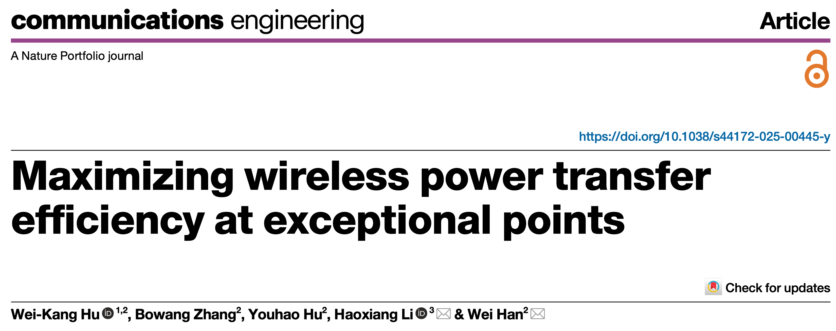 Communications Engineering